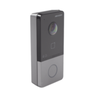 Videoportero IP 2 Megapixel / PoE Estandar / IP65 / Apertura desde Hik-connect / Soporta 1 Departamento y Hasta 6 Monitores / Soporta Tarjetas Mifare / 1 Salida Relay