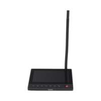 Micrófono IP | 12 VCD | Pantalla Touch 7" | Transmisión en Tiempo Real | Integración con HikCentral Professional