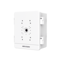 Caja para Videovigilancia para Exterior / Uso en Pared o Poste / IP66 / IK10 / Dimensiones: 387 X 432 X 225 mm / Soporta 3 Dispositivos (PTZ, Bocinas, Cámaras Fijas)