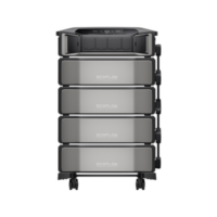 Estación de Energía Delta Pro Ultra 7.2kW para Respaldo Residencial, Incluye Batería de Litio LFP 6kWh (24kWh Totales), Sincronización para Mayor Potencia, Carga Solar Hasta 4000W, Capacidad de Trabajo Online (0ms)