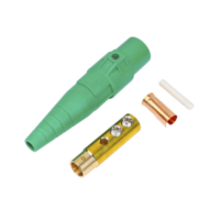 Conector camlock 400 AMPERES HEMBRA COLOR VERDE
