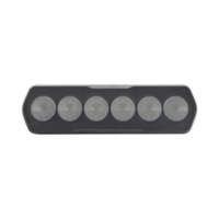 Luz de Trabajo Ultra brillante Rectangular, 6 LED, 1300 Lúmenes, 12-24 Vcd