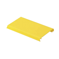 frhc4yl6-p Tapa Con Bisagra a Presión Para Canaleta FiberRunner™ FR4X4YL6, de PVC Rígido, Color Amarillo, 1.8 m de Largo