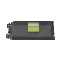 Charola de Empalme para Fibra Óptica, Para Protección de 6 Empalmes de Fusión o Mecánicos, Compatible con los Paneles FWME2