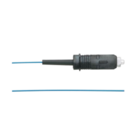 Pigtail de Fibra Óptica SC Simplex, Multimodo OM4 50/125, 900um, Color Aqua, 1 Metro