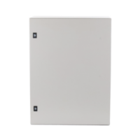 Gabinete de Acero, Nema 4 -IP 65 de 60 x 80 x 30 cm con Platina.