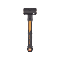 Marro de Acero de Aleación 2.72 kg., de Mango Robusto de Fibra de Vidrio con Agujero para Colgarse. Ideal para Demolición, Golpeo de estacas, Inserción de cuñas