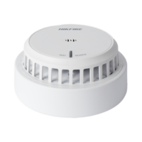 (HikFire) Detector de Humo Óptico Hikvision / Tecnología Avanzada de Detección de Incendios / Alarma Temprana y Fiabilidad Certificada / Soporta Salida de Alarma