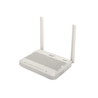 ONU GPON WiFi 6, (2.4/5 GHz), 2 Antenas de 5 dBi, Compatible con OLT de Terceros, 4 puertos Gigabit + 1 POTS + 2 USB, conector SC/UPC