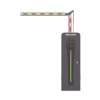 Barrera Vehicular con Brazo Articulado Iluminado Led 3 mts INCLUIDO (1.5 + 1.5) / Izquierda / Alto Desempeño / Brushless / Semáforo Rojo-Verde en Gabinete / Incluye 2 Controles Remotos