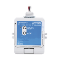 (RadioRA2) Relay control de iluminación, carga 16A, 120/277V, compatible con RadioRA2, RA2Select y RR3.