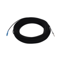 Rollo de Fibra Óptica Drop Redonda G657A2 Monomodo Simplex de 100 Metros con Conectores SC/UPC-SC/UPC para Instalaciones Aéreas, Subterráneas o a la Intemperie