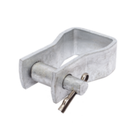 Herraje tipo "D" grande con chaveta