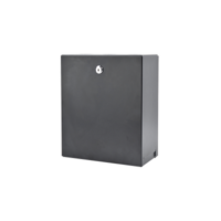 Gabinete con Punto de Consolidación de 24 Puertos, Compatible con conectores Keystone, Instalación en Pared o techo falso, Se envía el Gabinete Armado.