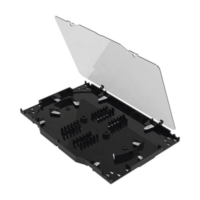 Charola de Empalme para Fibra Óptica, Protección para 24 Empalmes de Fusión o Mecánicos, Compatible con Distribuidor LPODF8024