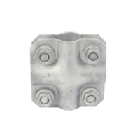 Placa Crucero para Cable Guia de Acero