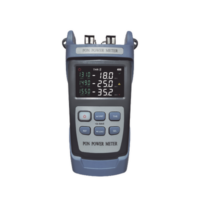 Medidor de Potencia Óptica (OPM) para Fibra Óptica en Redes FTTx / Soporta 3 Longitudes de Onda: 1310nm , 1490nm y 1550nm / Rango de Medición de -40 a 25dBm