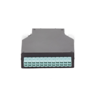 Distribuidor de Fibra Óptica para Riel Din, 12 Acopladores LC/UPC Duplex Multimodo con Charola de Empalme