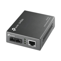 Convertidor Fibra Óptica Multimodo / 1 Puerto RJ45 10/100 Mbps / Puerto Fibra Óptica SC 100 Mbps / Hasta 2 Km / Plug and Play