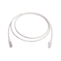 Patch Cord MC6 Modular Cat6 UTP, CM/LS0H, 5ft, Color Blanco, Versión Bulk (Sin Empaque Individual)