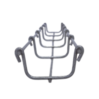 Charola Bimetálica Tipo Malla 33/50 mm, Ideal Para Utilizarse al Exterior o Zonas Húmedas, Hasta 26 Cables Cat6, Tramo de 3 Metros