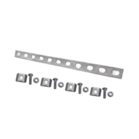 Kit 4 Para Unir Tramos de Charolas y Hacer Derivaciones es Ideal Para Utilizarse al Exterior o Zonas Húmedas (13 piezas)