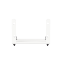 Soporte Para 2 Adaptadores de Fibra Óptica Opticom®, Para Uso con Gabinetes Multipropósito, de Instalación a Presión, Color Blanco