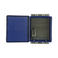 Gabinete de Seguridad para Wireless, NEMA 4X, IP66, de 356 x 305 x 152 mm, Color Azul