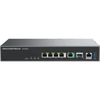 Dispositivo de Convergencia de Redes GCC6020 / Router VPN / Firewall de Próxima Generación / IP PBX / Switch de Red / 4 Puertos Gigabit Ethernet / 1 Puerto SFP+ 10 Gigabit / 1 Puerto 2.5 Gigabit / Administración en la Nube GDMS / Mont