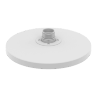 Montaje adaptador compatible con cámaras modelo PNM-9084RQZ1 / PNM-9085RQZ1 color blanco