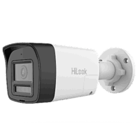 [Audio Bidireccional + Dual Light + ColorVu] Bala TURBOHD 3K (5 Megapixel) / Lente 2.8mm / 30 mts IR EXIR + 20 mts Luz Blanca / Micrófono y Bocina Integrado / Exterior IP67 / Metal / dWDR