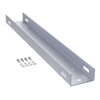 Montaje de Poste Para Gabinetes OSP ComLine de 900 mm de alto (18 UR), De Aluminio, Color Negro