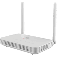 ONT GPON OptiXstar WiFi6 con 4 puertos GE + 1 POTS + 1 CATV, conector SC/APC