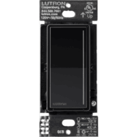 (RadioRa3) Atenuador táctil SUNNATA Dimmer PRO color negro para linea Radio Ra3, Requiere cable neutro 250W LED / CFL