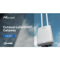 Gateway LoRaWAN para exterior, de largo alcance, con modulo SIM