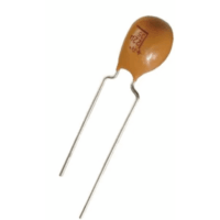 Capacitor de Tantalio de 2.2uF , Emplomado sólido de 25V