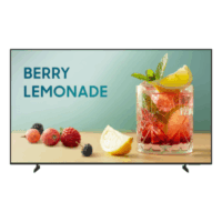 Televisor Business Samsung BEFX-H Series / 4K UHD (3840x2160) / Panel E-LED 43-85 Pulgadas / Brillo 300 nit / WiFi 5 y Bluetooth 5.3 / Smart TV Tizen / Crystal Processor 4K / HDR10+ / Sonido 20W 2CH / Operación 16/7 / VXT CMS y SmartThings Pro