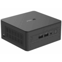 NUC / Intel / Mini PC Performance / Core i5 / 13va Generación / 1 X HDMI / 3 X USB / 1 X USB-C / WiFi 6 / Bluetooth / Memoria RAM, S.O y SSD o HDD No Incluido / Incluye Fuente