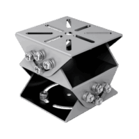 Montaje de Conexión para Cámaras IDS-TCM403-BI(G)/POE/0832 / Fabricado en Aluminio / Anticorrosivo