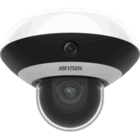 Mini Domo PanoVu 2 Megapixel / 1 PTZ 4X Zoom + 3 Lentes Panorámicos 360° / H.265 / 10 mts IR / Uso en Interior / PoE+ / dWDR / Micro SD