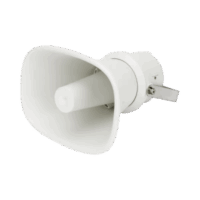 Altavoz Tipo Trompeta | 5 Watts - 30 Watts | Color Blanca | 100 V / 70 V | Material ABS | IP65 | Requiere amplificador