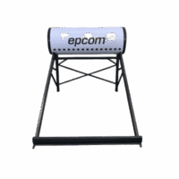 Bóiler Solar SIN TUBOS de 180L, Termotanque Inoxidable de Grado Alimenticio, Resistentes a Granizo de Hasta 25 mm/ l , Incluye Anodo de Magnesio