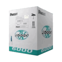 Bobina de Cable UTP 305 m. de Cobre, TX6000™ PanNet, Reelex, Amarillo, Categoría 6 Mejorado (23 AWG), PVC (CM), de 4 pares