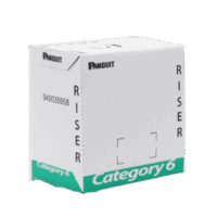 Bobina de Cable UTP, Categoría 6 de Alto Rendimiento (+350 MHz), 23 AWG, PVC (CMR, Riser), Bobina de 305 m, Color Azul