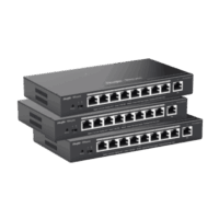 Pack Promocional Q1, tres unidades del modelo RG-ES209GC-P