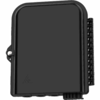 Cierre de Empalme para 24 fusiones de fibra óptica, Interior/Exterior, con 8 acopladores SC/APC y splitter 1x8 SC/APC Incluido, IP65, 3 Puertos para Fibra Troncal o Distribución