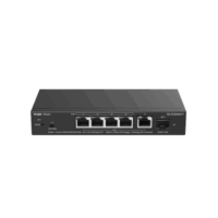 Switch Administrable Capa2 PoE+ con 5 puertos Multi-Gigabit 2.5Gb, hasta 70w PoE