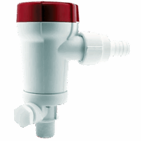 Bomba para Tanque de Cebo Rule 800 GPH / Entrada Recta para Grifo de Mar / Flujo 800 Galones por Hora / Voltaje 12VDC / Sistema Twist & Click para Reemplazo de Motor / Anti-Airelock Avanzado / Entrada Secundaria para Bomba de Limpieza