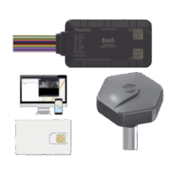 KIT Dispositivo de Rastreo Vehicular/ Sensor nivel de combustible BLE / Conectividad LTE Cat1 y LTE-M / BLE 5.0 / GNSS U-blox / Carcasa IP54 / Batería Interna de Respaldo / Detecta Interferencias / Incluye: EPCOMGPSCODE, TDBLE1000 y SIM500MB2Y