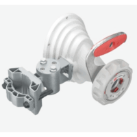 Antena Horn Asimétrica 5 GHz / 17 dBi de Ganancia / Patrón Asimétrico 45° / TwistPort™ Waveguide / IP55 / Montaje UBR / Para Plataformas Inalámbricas Compatibles